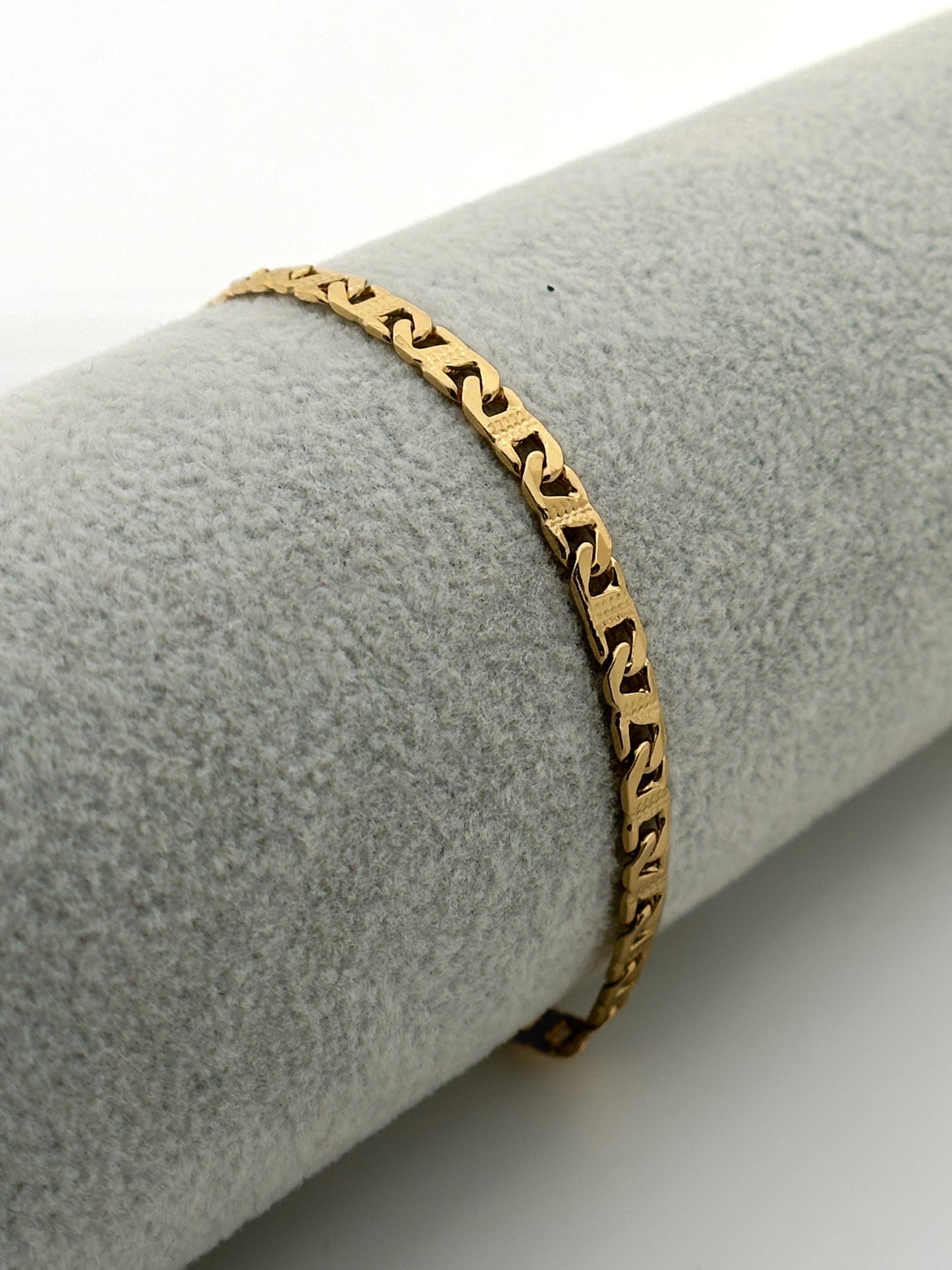 PULSERA ESCALERA PUNTOS 3,5MM 20CM