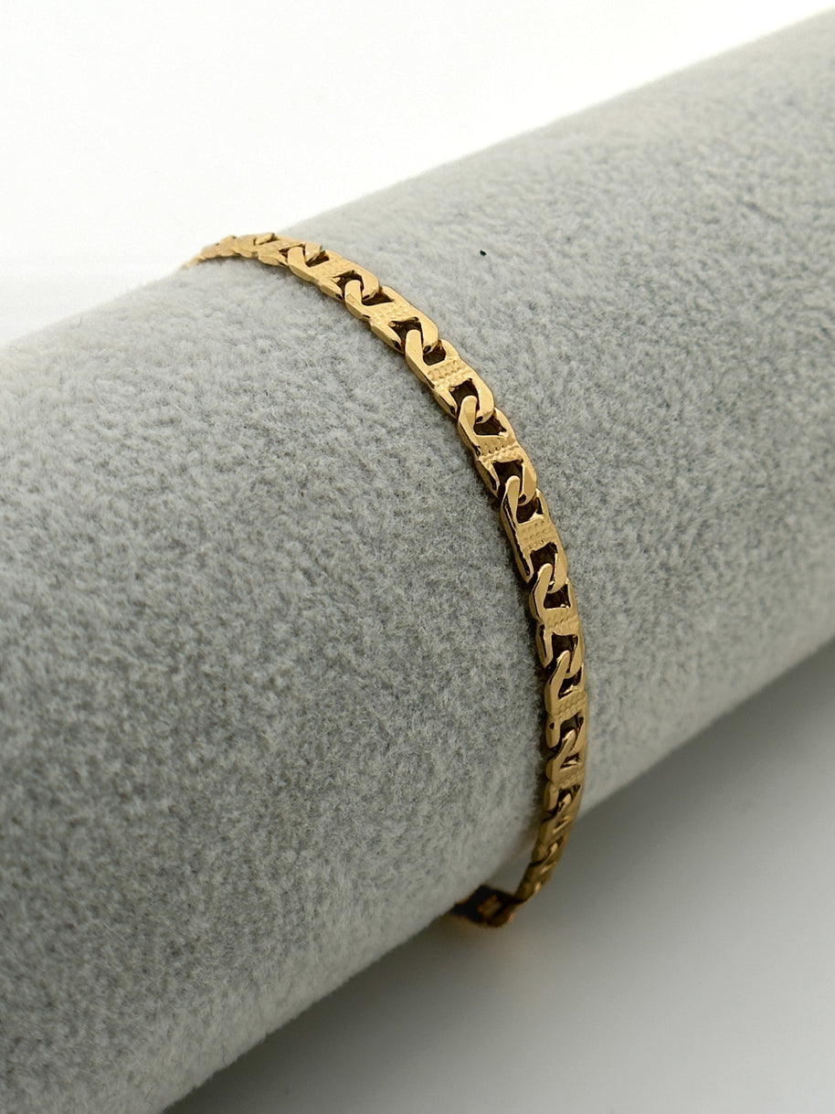 PULSERA ESCALERA PUNTOS 3,5MM 20CM