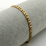 PULSERA ESCALERA PUNTOS 3,5MM 20CM