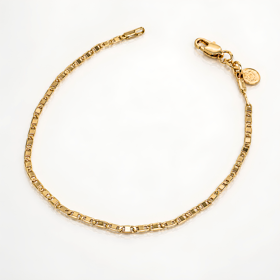 PULSERA ESCALERA ESPEJO 17CM 2MM DM