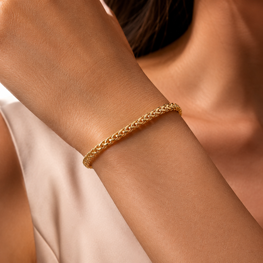 PULSERA FRANCO 17CM 3MM DM