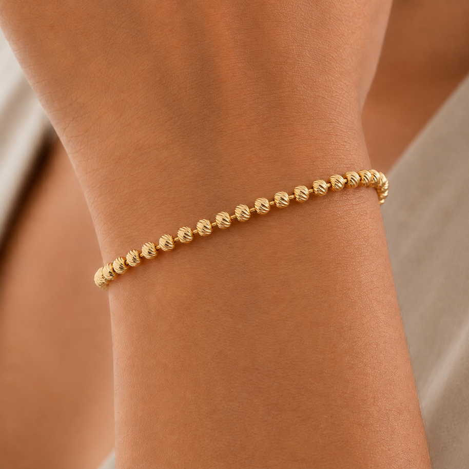 PULSERA MILITAR DIAMANTADA 17CM