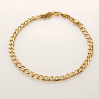 PULSERA CUBANA 19CM 4MM DM