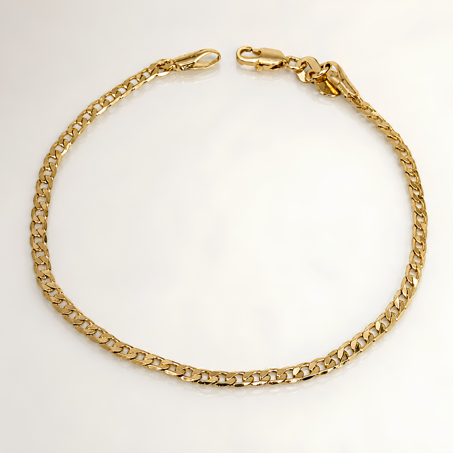 PULSERA CUBANA 19CM 2.5MM DM