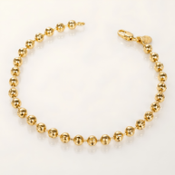 PULSERA MILITAR DIAMANTADA 19CM 4MM DM