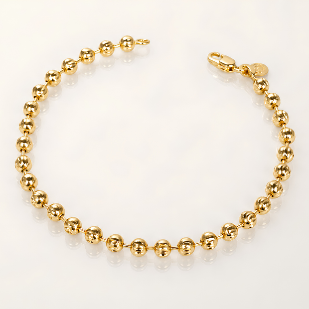 PULSERA MILITAR DIAMANTADA 19CM 4MM DM