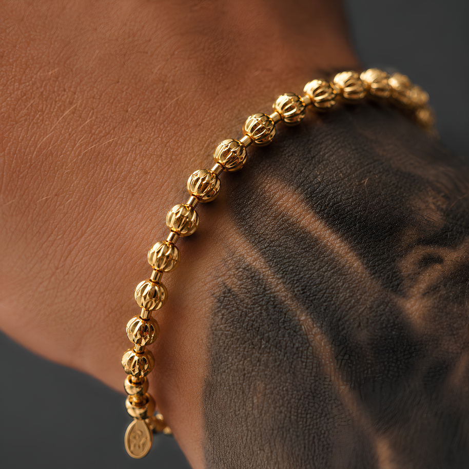PULSERA MILITAR DIAMANTADA 19CM 4MM DM