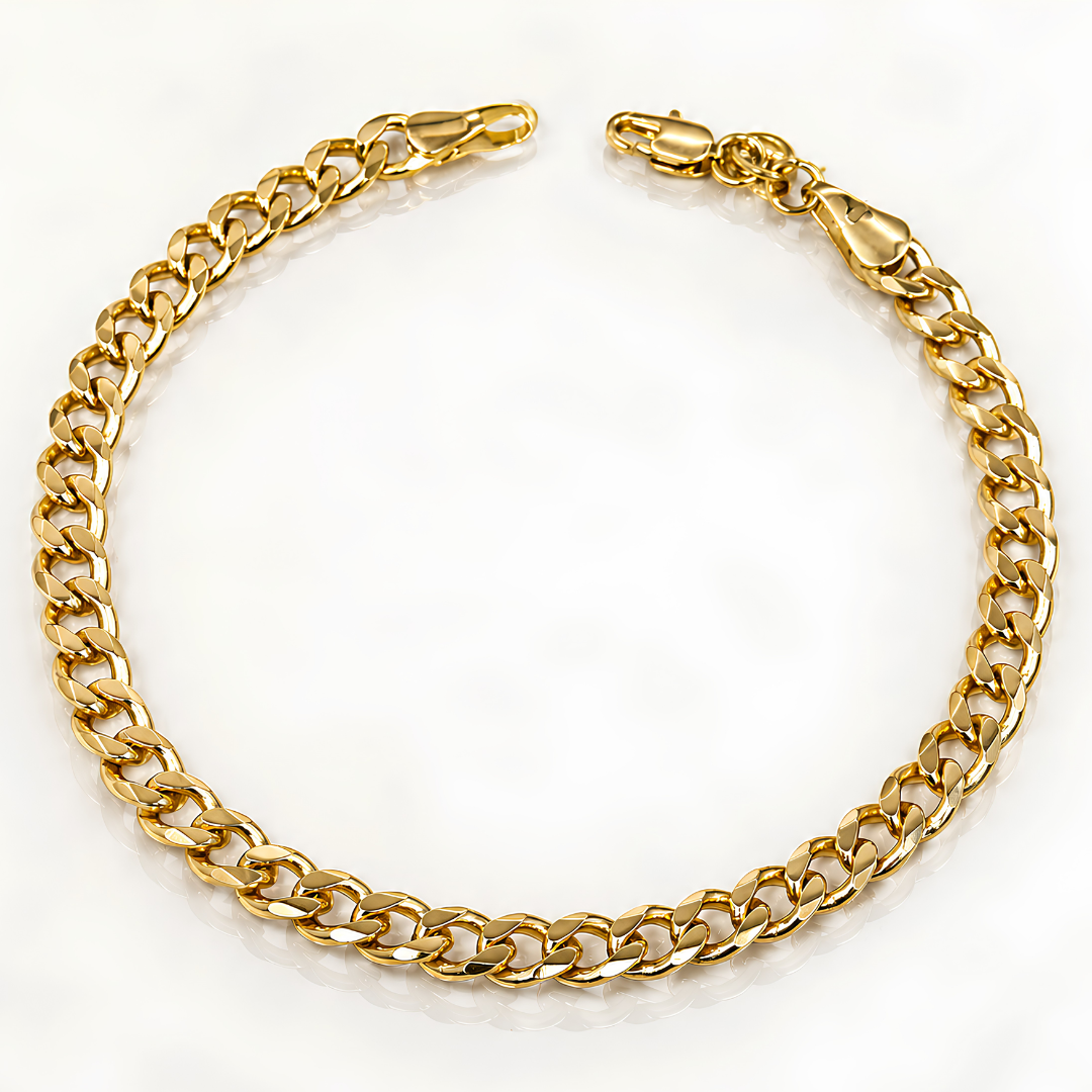PULSERA CUBANA 19CM 5MM DM