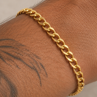 PULSERA CUBANA 19CM 3MM DM