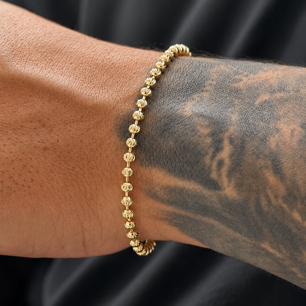 PULSERA MILITAR DIAMANTADA 19CM 3MM DM