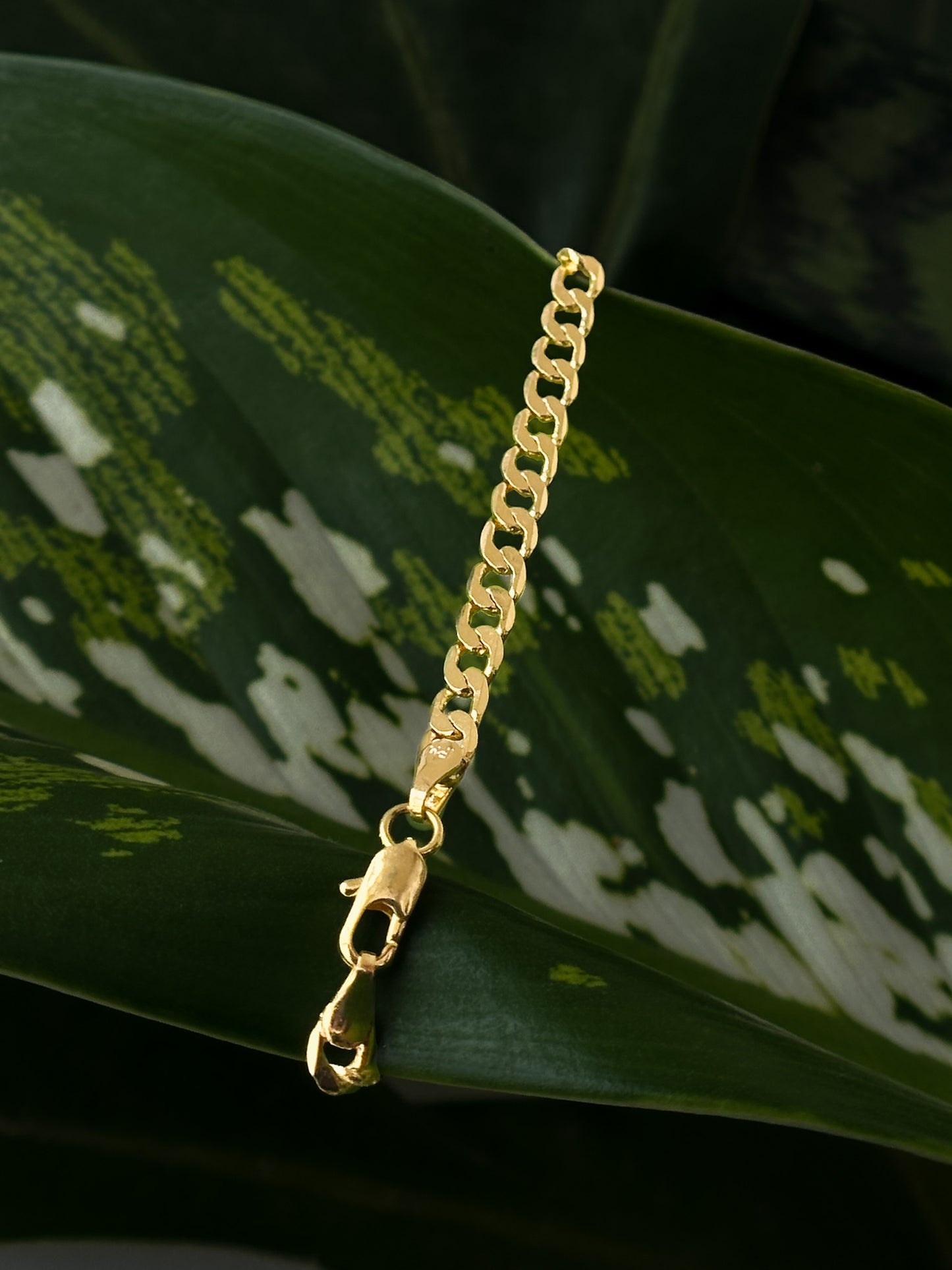 PULSERA CUBANA  3,5MM 18CM Y 20 CM