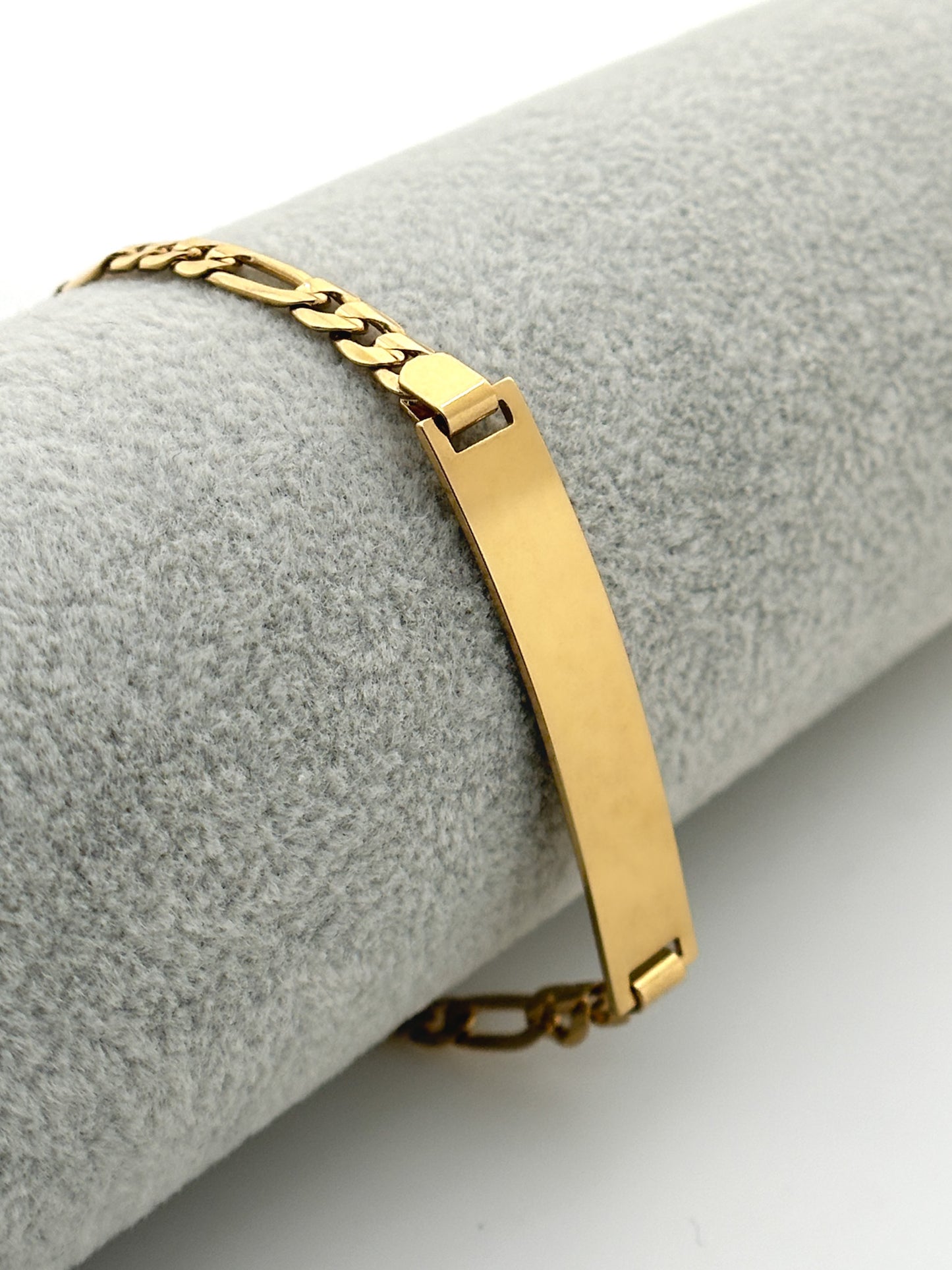 PULSERA PLACA ADULTO TRES POR UNO