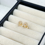 TOPO GOTA RELLENO CIRCONES BLANCOS DM