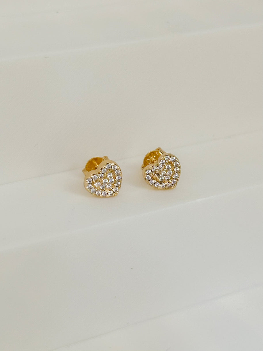 TOPO CORAZON MEDIANO RELLENO CIRCONES BLANCOS DM