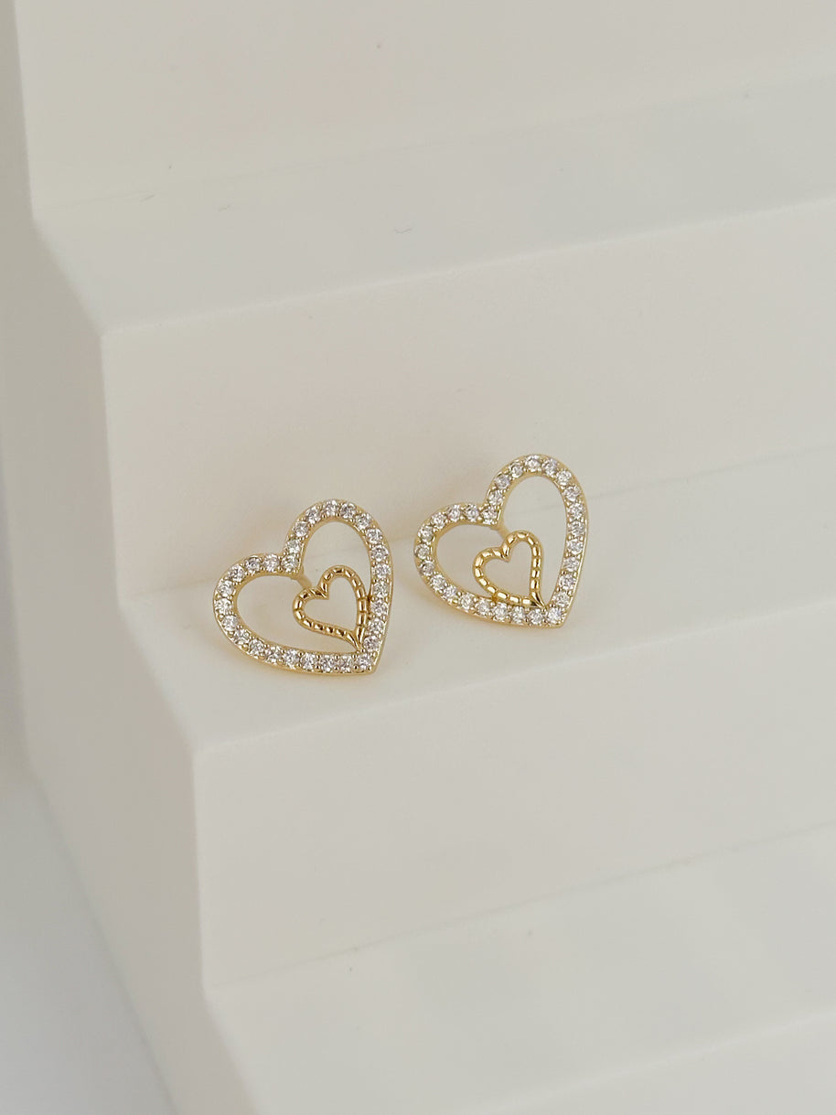TOPO CORAZON GRANDE CON CIRCON Y CORAZON EN MEDIO TALLADO DM