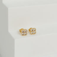 TOPO MEDIANO VAN CLEEF BORDE DIAMANTADO RELLENO CIRCN BLANCO DM